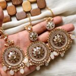 Egyption style earings teeka