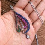 Elegant islamic calligraphy locket