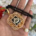 Elegant islamic calligraphy locket