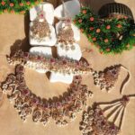 Bride with choker style