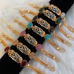 Elegant islamic calligraphy bracelet