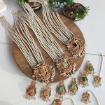 Semi precious mala set