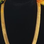 Coin chain goldplated