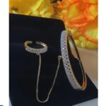 Bangles with ring ad