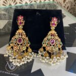 Naura 3 jhmki style earings