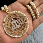 Elegant islamic calligraphy locket