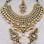 Meena kundan necklace
