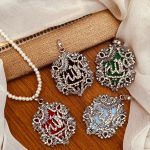 Elegant islamic calligraphy locket