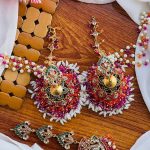 Sahara jhumki's with teeka