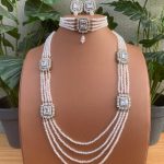 Precious pearl mala with choker