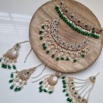 Double line bridal choker set