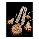 Kundan pearl style