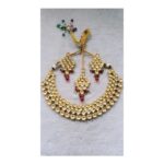 Meena kundan set