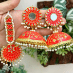Dilhara earings teeka