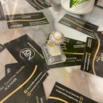 GOLD PLATTED RING {PEARL} ZIRCON