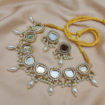 Pearls kundan set