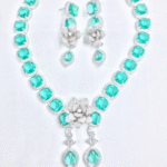 Diamond cut flower set long