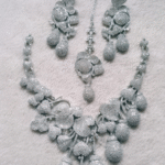 Diamond cut flower set