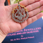 Elegant islamic calligraphy locket