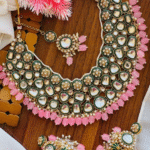 Meena kundan set