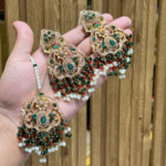 Amal earings teeka