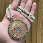 Elegant islamic calligraphy locket