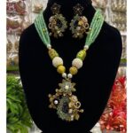 Turkish gemstone designer mala set