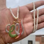 Elegant islamic calligraphy locket