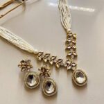 Kundan necklace kk,
