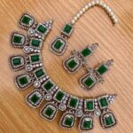 Beautiful zircon ad set