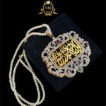 Elegant islamic calligraphy locket