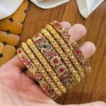 Padmira floral bangles