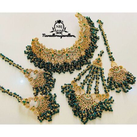 bridal set with jhumar