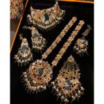 Bridal set with long mala