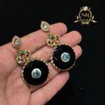 Evil eye earrings