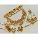 Nauratan choker neckline set