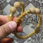 Gemstone bangles pairs openable