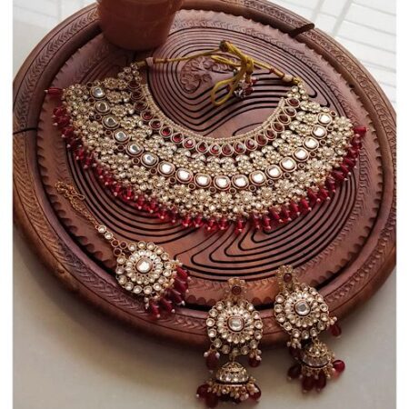 Farshi kundan set