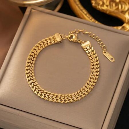 hand bracelet {stainless}