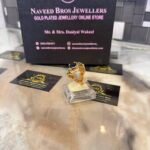 Gold platted zircon ring