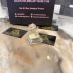 Gold platted zircon ring