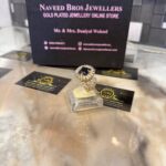 Gold platted zircon ring