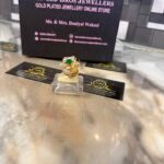 Gold platted zircon ring