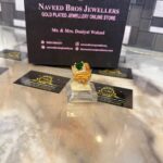 Gold platted zircon ring