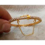 Zirconia openable bangle