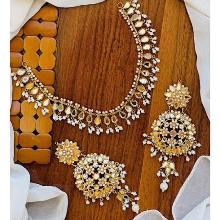 Farshi kundan set