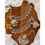 Bahubali shesha kundan sahara earrings