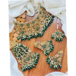 Flower cutting cast bridal set