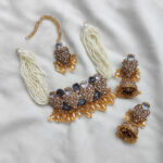 Turkish antique zirconia gulumand set