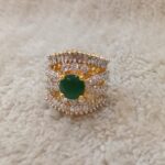 High quality goldplated rings standard size 16 17 18 19